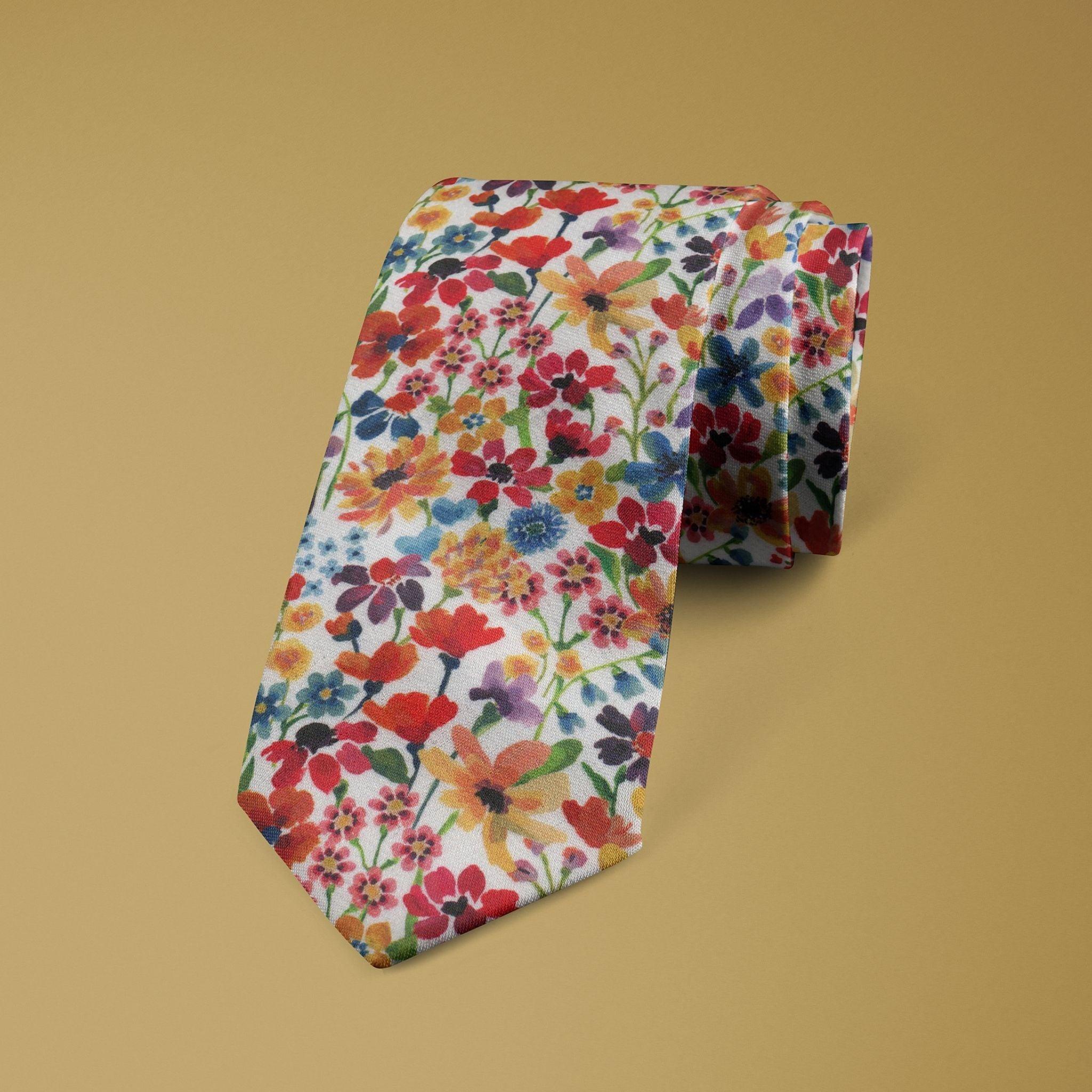 Dreams of Summer Multi - Black Tie