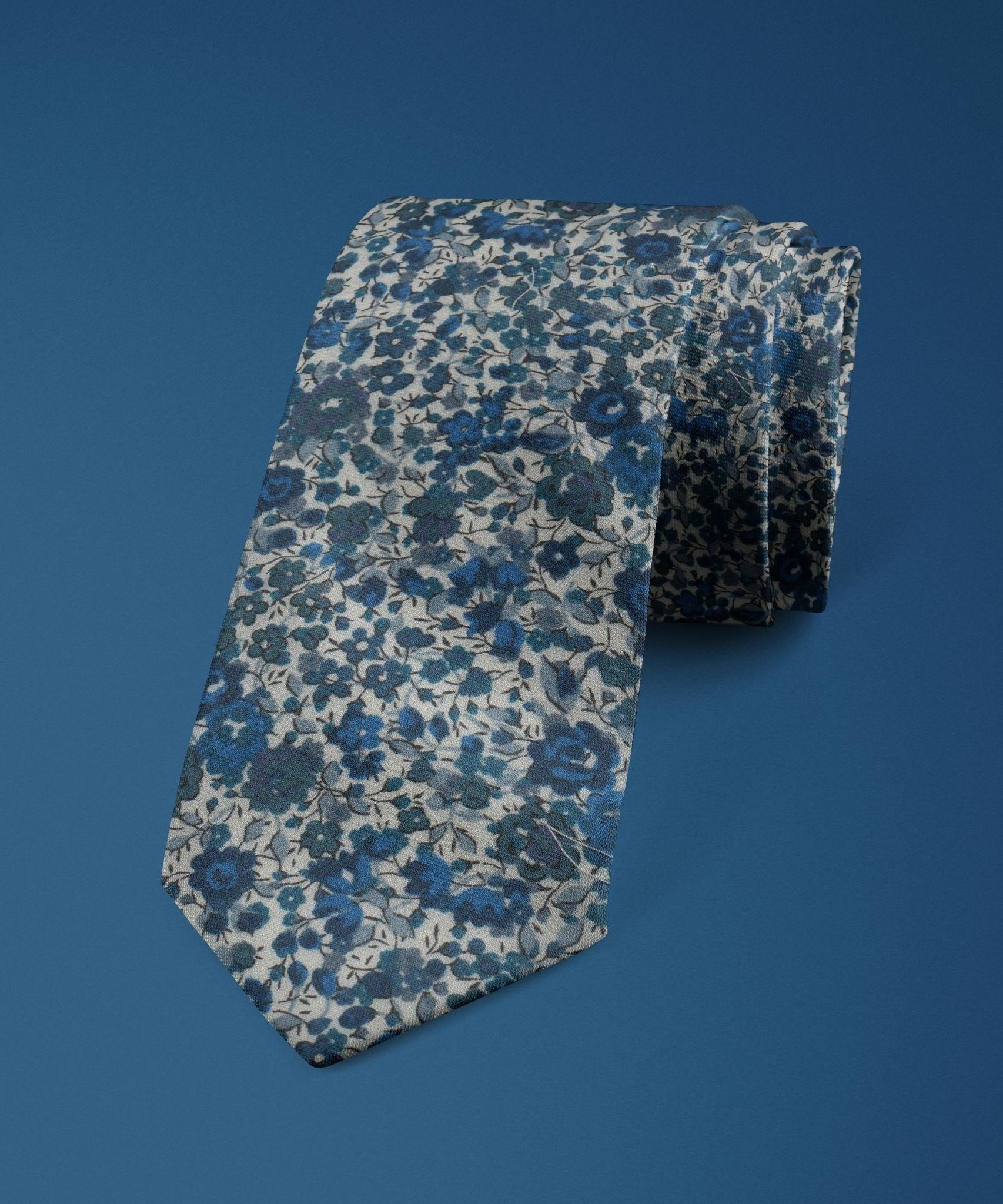 Emma & Georgina Blue - Black Tie