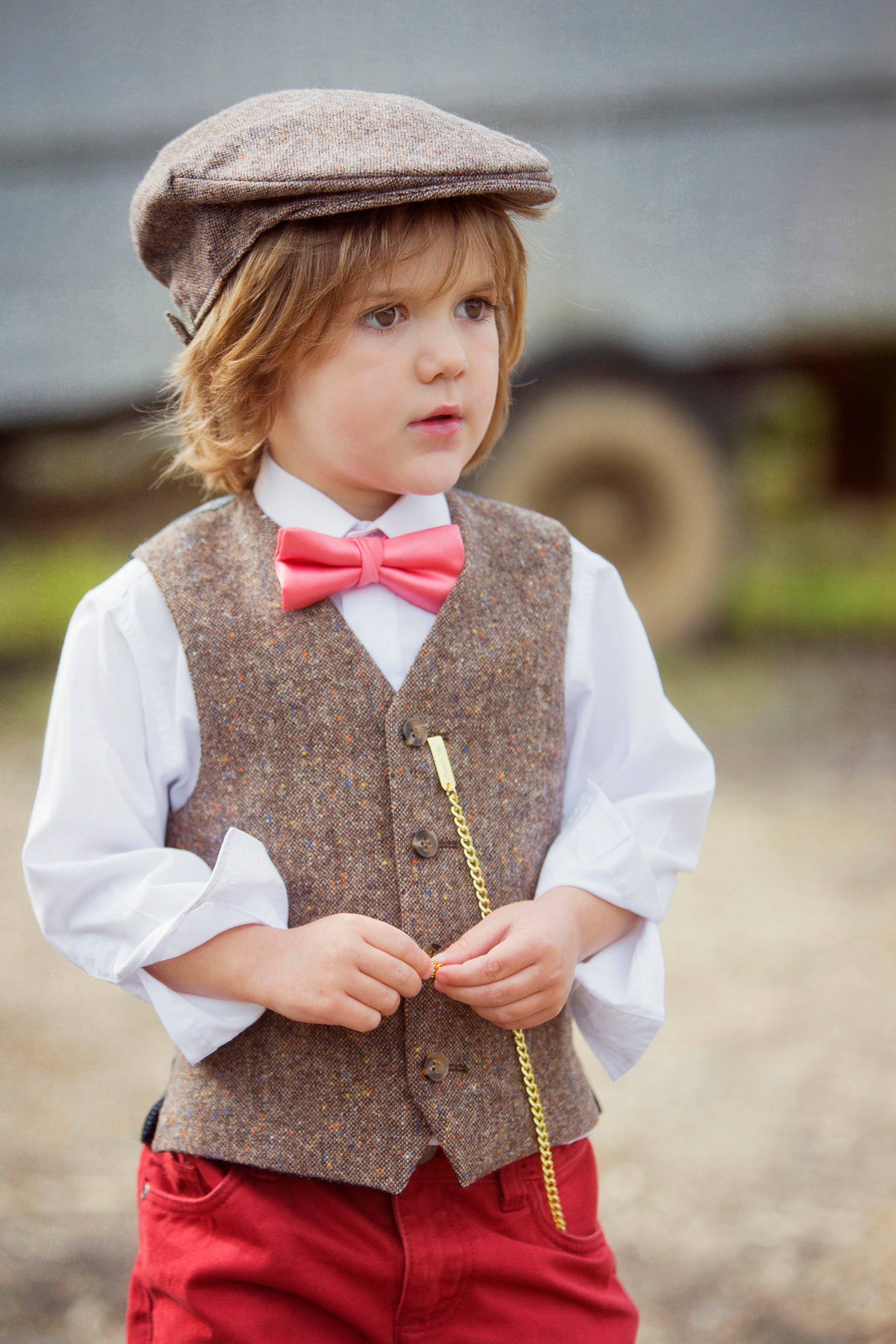 Kids Tweed Accessory Hire Package