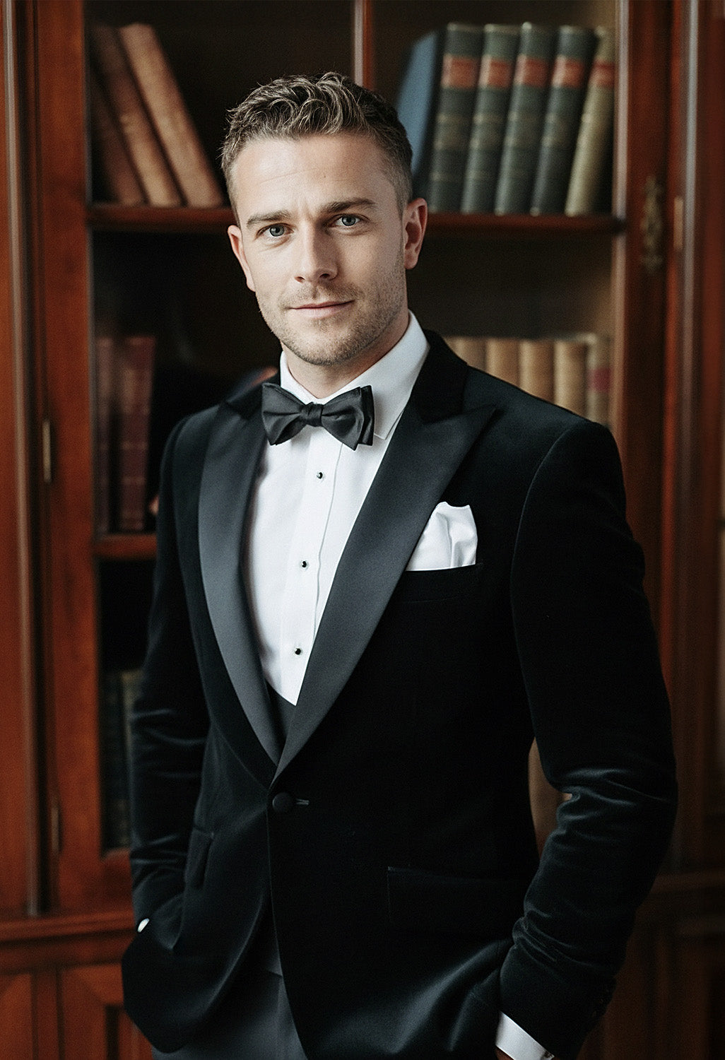 Made To Measure Velvet Dinner Suit Jacket