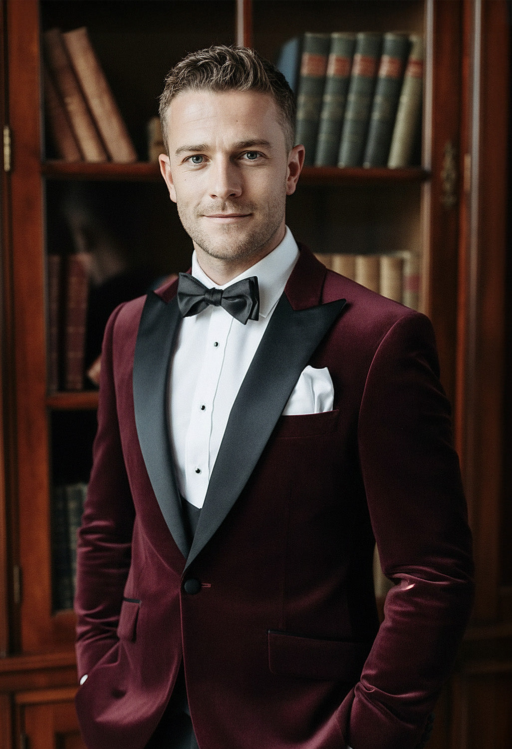 Made To Measure Velvet Dinner Suit Jacket