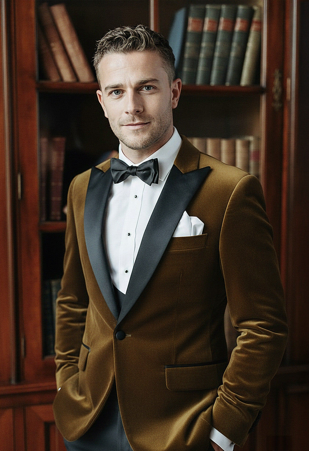 Made To Measure Velvet Dinner Suit Jacket