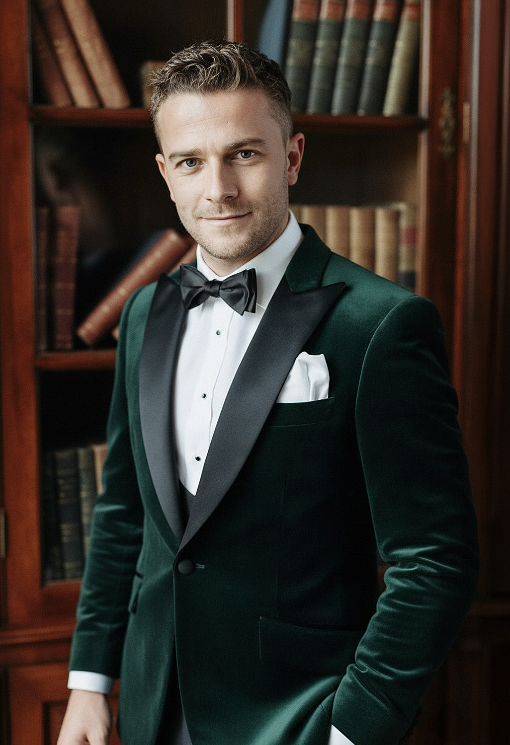 Made To Measure Velvet Dinner Suit Jacket