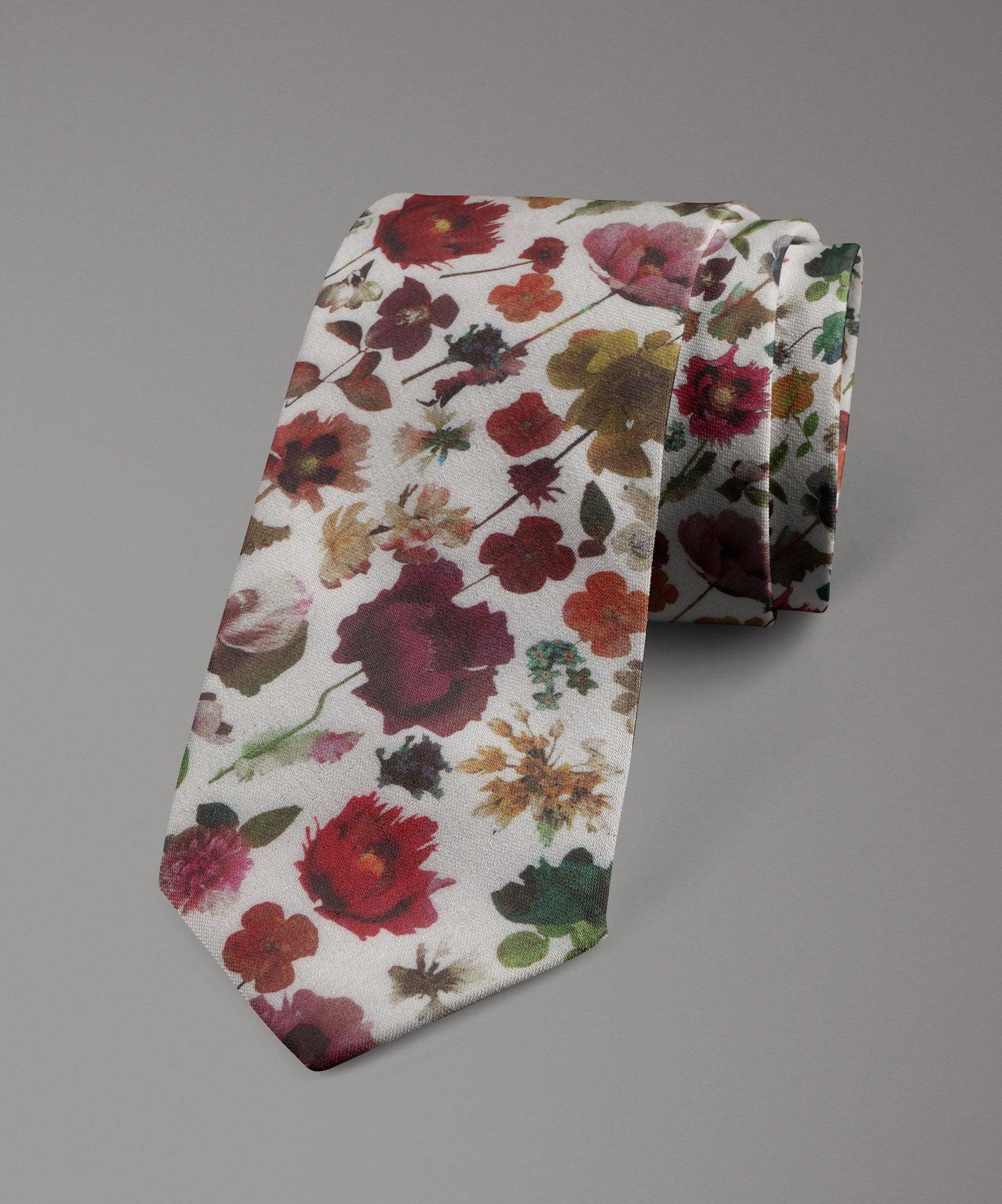 Floral Edit Ivory - Black Tie