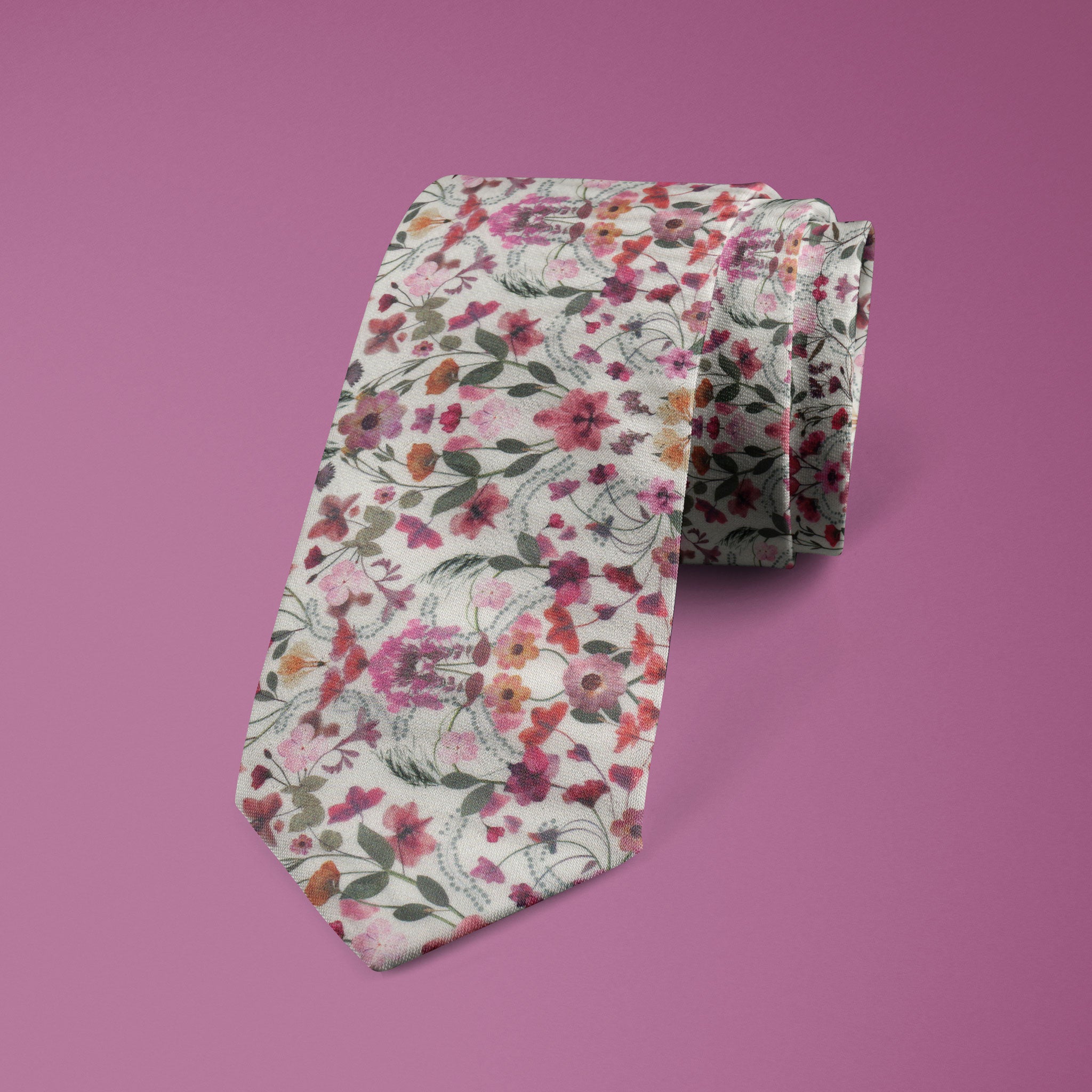 Ties Made With Liberty Of London Fabric - Black Tie Menswear