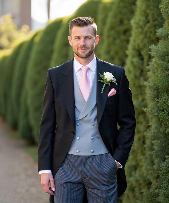 Black Morning Suit Hire Wedding Suit Rental