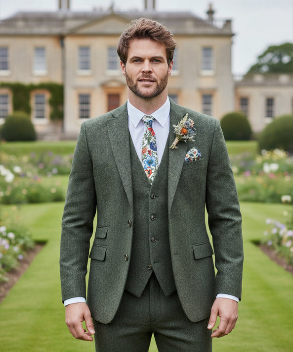 Heritage Green Tweed Hire Package