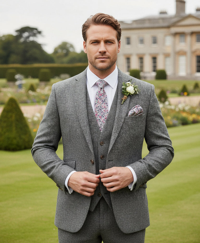 Heritage Grey Tweed Hire Package