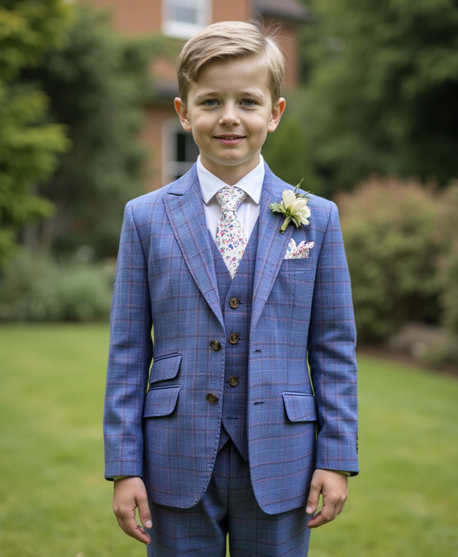 Kids Full Suit Hire Package - Black Tie Menswear 