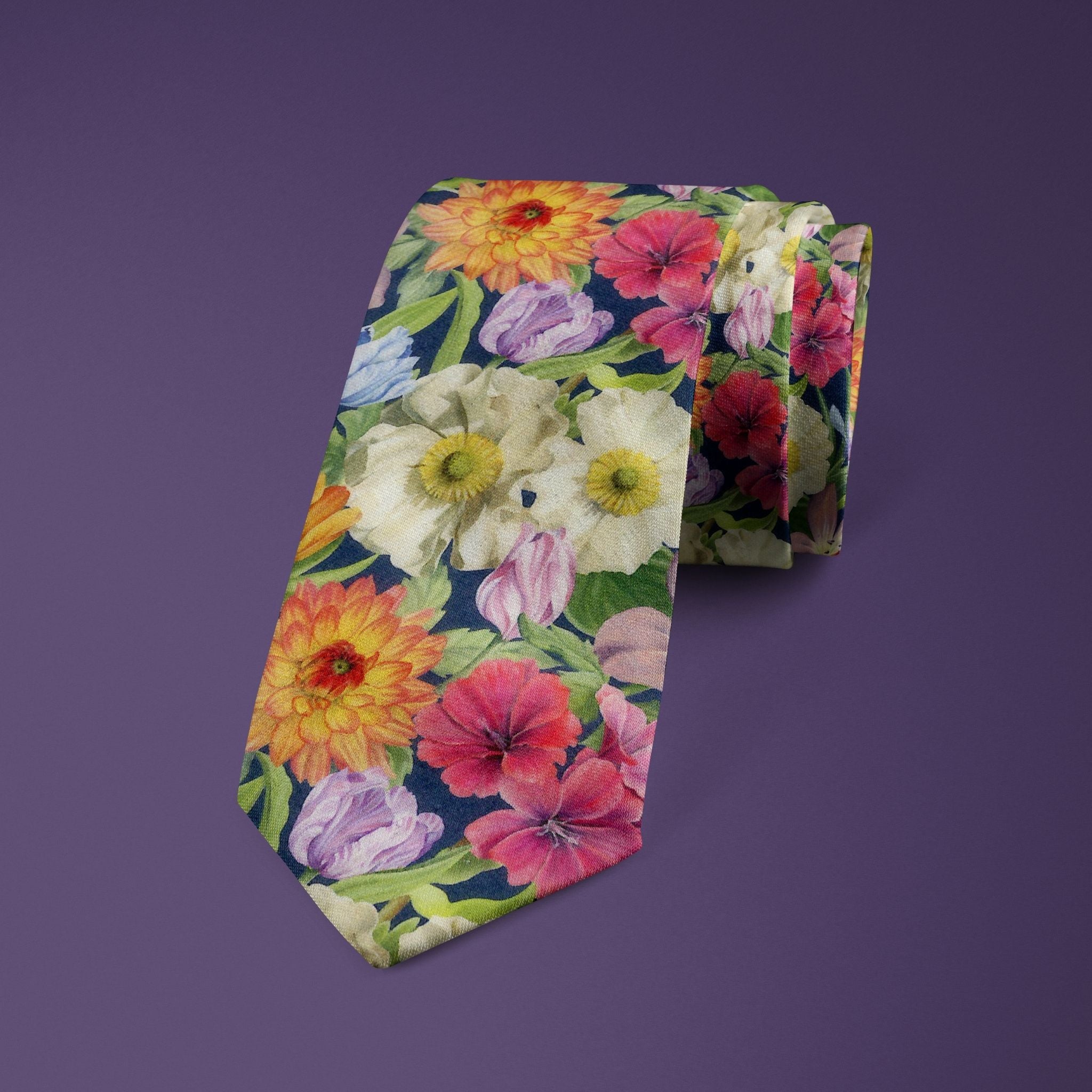 flower tie design