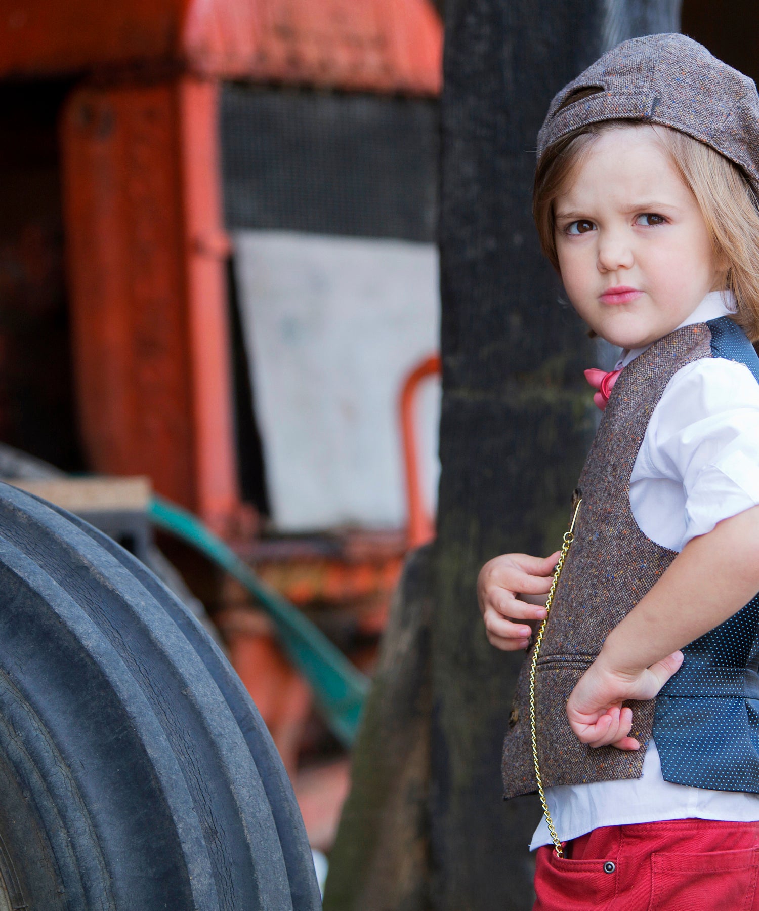 Kids Tweed Accessory Hire Package