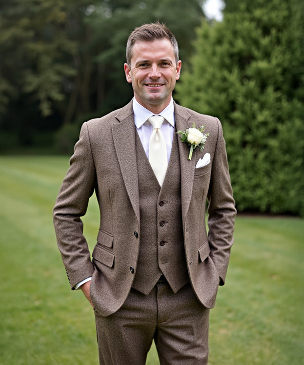 Heritage Brown Tweed Hire Package