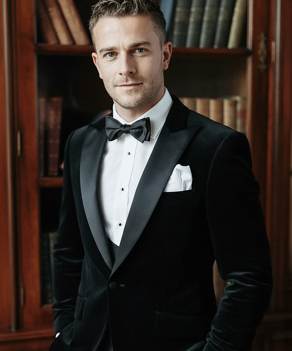 Made To Measure Velvet Dinner Suit Jacket