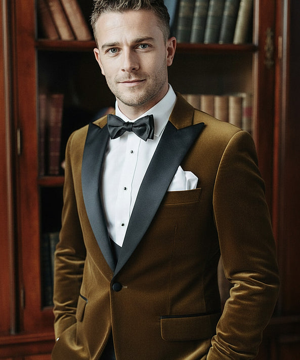Made To Measure Velvet Dinner Suit Jacket
