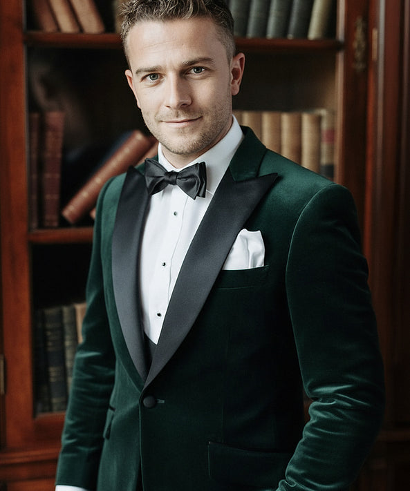 Made To Measure Velvet Dinner Suit Jacket