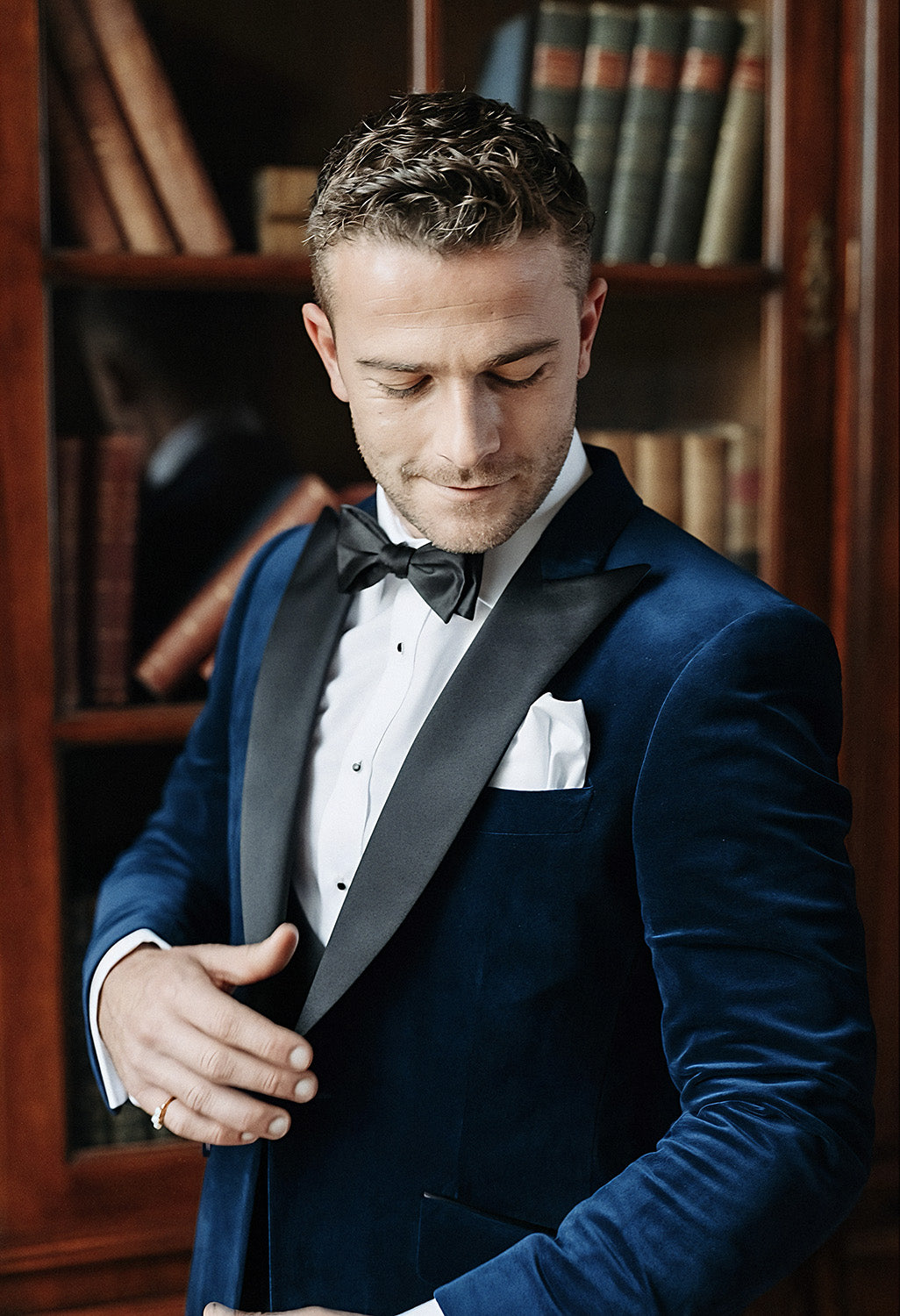 Made To Measure Velvet Dinner Suit Jacket