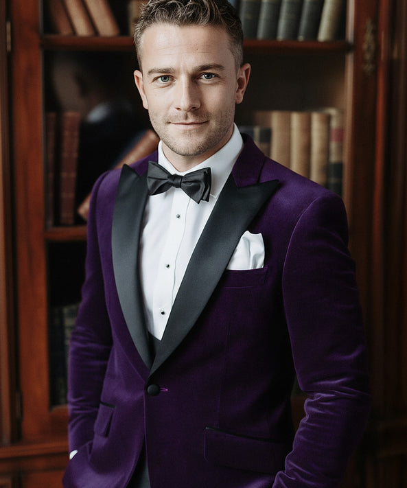 Made To Measure Velvet Dinner Suit Jacket